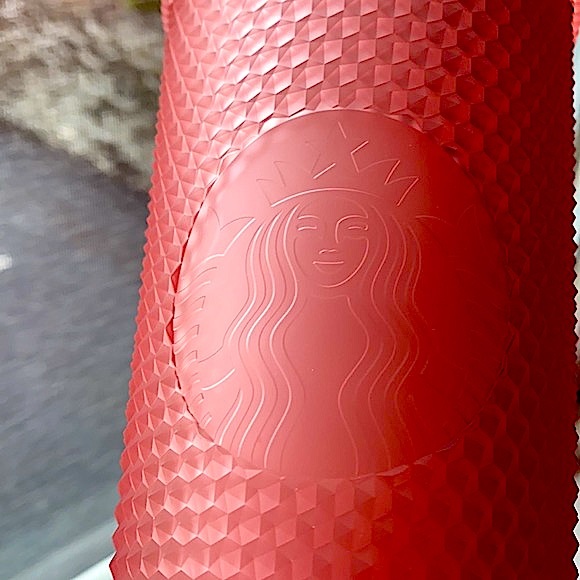 ☕️Starbuck’s☕️ Valentine’s💕2022 Pink Lemonade Jelly Gridded 24oz Venti Tumbler - Picture 3 of 16